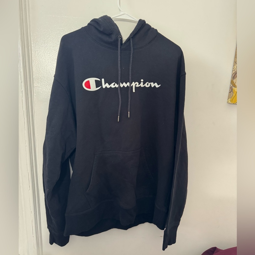 Champion mens hoodie large